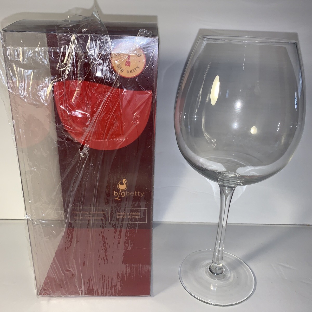 XL Premium Jumbo Wine Glass, Holds a Whole Bottle of Wine, 750ml Capacity