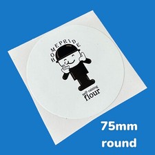 Homepride Fred Flour Classic Vintage Vinyl Sticker Kitchen Baking Cook Bake Cake