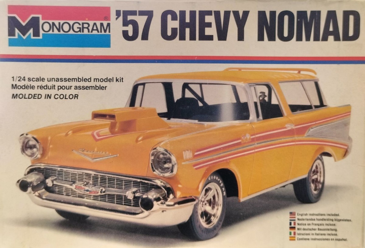 '57 Chevy Hardtop 1:24 モデルキット新品、未開封品、希少 1957 Chevy Hardtop 1:24 Model Kit 2225 / Monogram | eBay