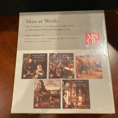 Men at Work Book Set Eckart G Grohmann Collection - MSOE - NEW & Sealed