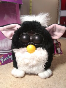 1998 black and white furby
