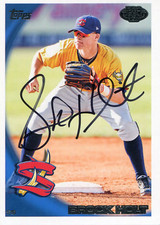 Brock Holt Autographed 2010 Topps Rookie Card