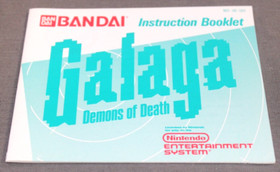 Galaga: Demons Of Death ~ Gioco originale Nintendo (NES, 1988) ~ Completo di scatola