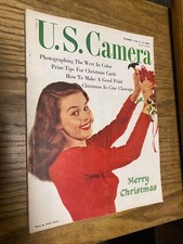 US Camera Magazine December 1956 Christmas Edition