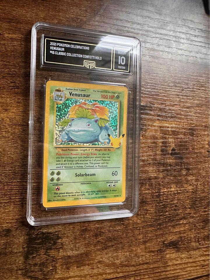 Gem Mint 10 Pokemon Venusaur Celebrations Holo Pokemon - PSA 10 | eBay