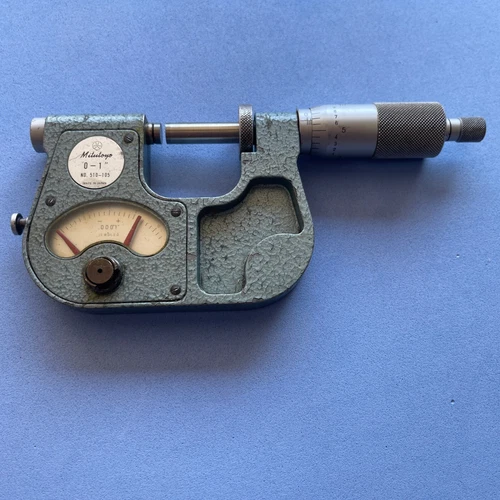 Mitutoyo 510-105 Indicating Micrometer 0-1" .0001"