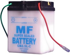 Battery (Conventional) For 1996 Honda CG 125 T NO ACID
