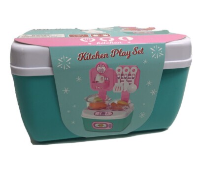 Ankyo Mini Kitchen Stove Play Set 18 Count NEW Travel Toy Game Toddler age 4+