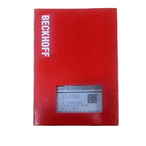 EL4124 beckhoff PLC Modules EL4124 Brand New by DHL or Fedex Fast Shipping - Picture 3 of 4