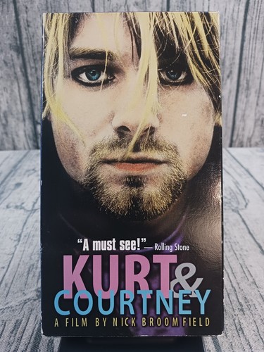 Kurt & Courtney (VHS, 1998, First Press) Nirvana, Kurt Cobain - Pre-Owned, Good - Picture 2 of 3