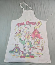 Vintage 1950s The Chef Sad Sack Apron Cartoon Kitschy Funny Bad Cook Mario