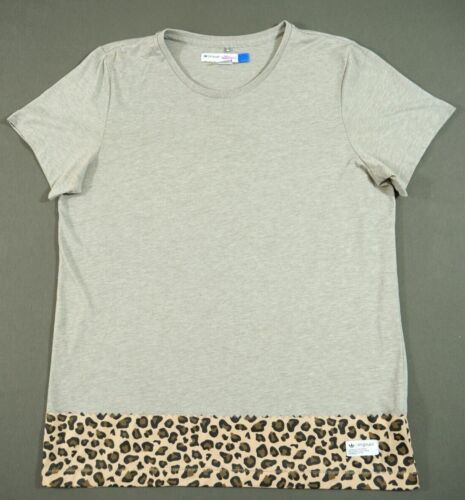 Adidas Originals T-Shirt Brand Large Gray Animal Print Bonded Block Tee |  eBay