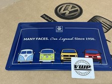 Volkswagen VW Bay Bus Bulli Camper Transporter Wall Tin Sign Gift Many Faces