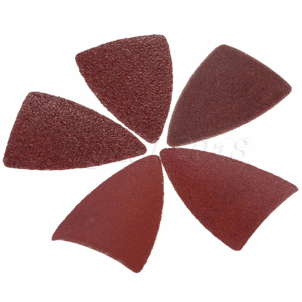 25pc Oscillating Multi-Tool Sanding Paper Set with Finger Sanding Pad