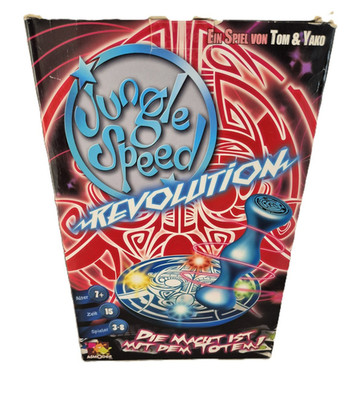 Jungle Speed Revolution Asmodee Partyspiel Gesellschaftsspiel Party TOP Zustand 