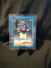 2026 TOPPS SERIES 1 - JACOB MELTON ON CARD AUTO RC #91A-MEL BLUE /150