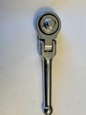 Pittsburgh Pro 3/8'' Flex Head Stubby Ratchet Free USA Shipping