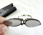 Antique Brown Pinch Nose SPG Bridge Sunglasses w/Steel Nose Bridge w/ Pouch Case — photo 2