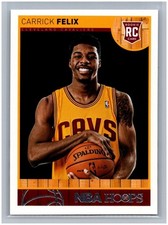 2013-14 Panini Hoops Carrick Felix RC #290 Rookie Card NBA Cleveland Cavaliers