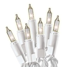 Holiday Pride 20 Clear White Mini Lights Wire - 6.5 feet, ,