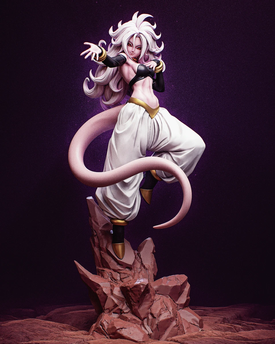 Figura Android 21 -Dragon Ball-Resin Print 12K- 1:6 UNPAINTED (Ask for Painted)