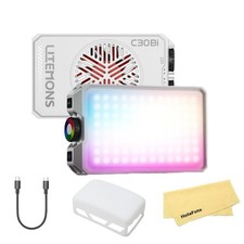 C30 BI 30W LED Video Light, CCT 2800K-6500K Bi-Color, High CRI 94 , TLCI 96 ,