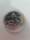 1984 Engelhard Prospector 1 oz .999 Fine Silver Round Big E Reverse In Capsule