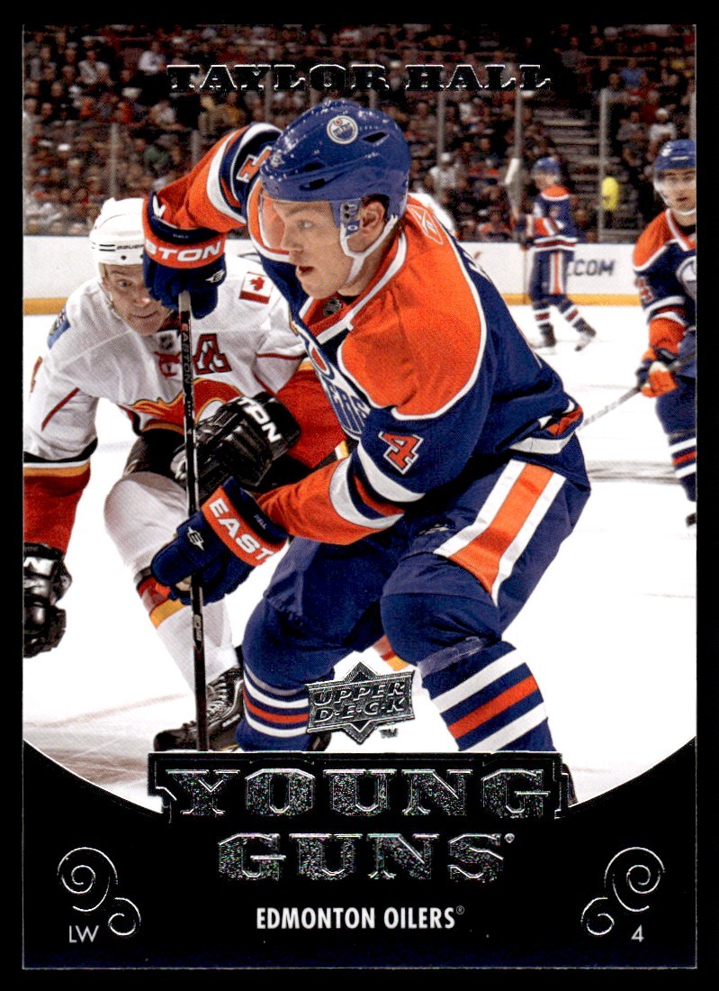 2010-11 Upper Deck Young Guns (A) Taylor Hall Rookie Edmonton Oilers #219