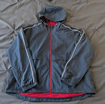 New w/ Tag Tommy Hilfiger Women's Windbreaker Jacket (Multicolor, Beige, Yellow)