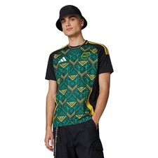 adidas Men's Jamaica 24 Away Jersey Green Football Shirt New OG Retro Sportswear