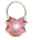 Vintage --- FENTON PINK VASE --- The Fenton Glass Legacy Collection