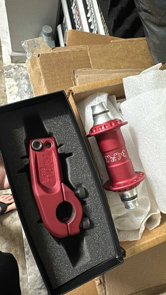 Profile Racing Push stem - Blood red 53mm - Image 4 of 4