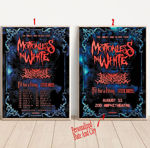 Motionless in White Poster | eBay