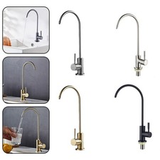 With Sleek Stainless Steel Faucet Space Saving Kitchen Sink Water Purifier