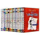Jeff Kinney Diary of a Wimpy Kid 1-16 Books Boxed Set, Complete