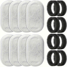 16pcs Pet Cat Water Fountain Filters Replacement for Clean Drinking Water