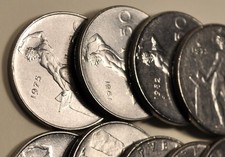 50 Lire Vulcano 1972, 1973, 1974, 1975, 1976, 1977, 1978, 1979, 1980, 1981, 1982