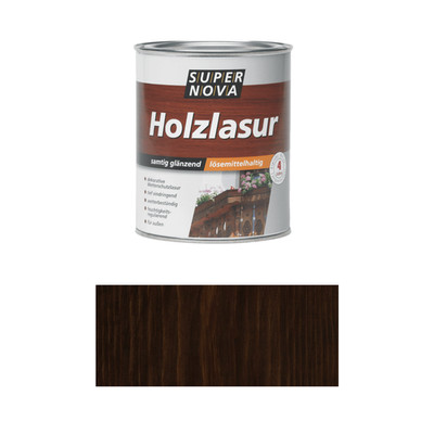 Holzlasur Palisander 2.5L Seidenglänzend Alkydharz Dünnschichtlasur Super Nova