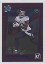 2021 Panini Donruss Rated Rookie Season Stat Line /500 Dez Fitzpatrick #283 0ob4