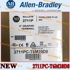 Original AB 2711PC-T6M20D8 /A PanelView Plus 600. FACTORY SEALED.