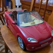 Barbie My Scene My Ride Red Convertible Car 2003