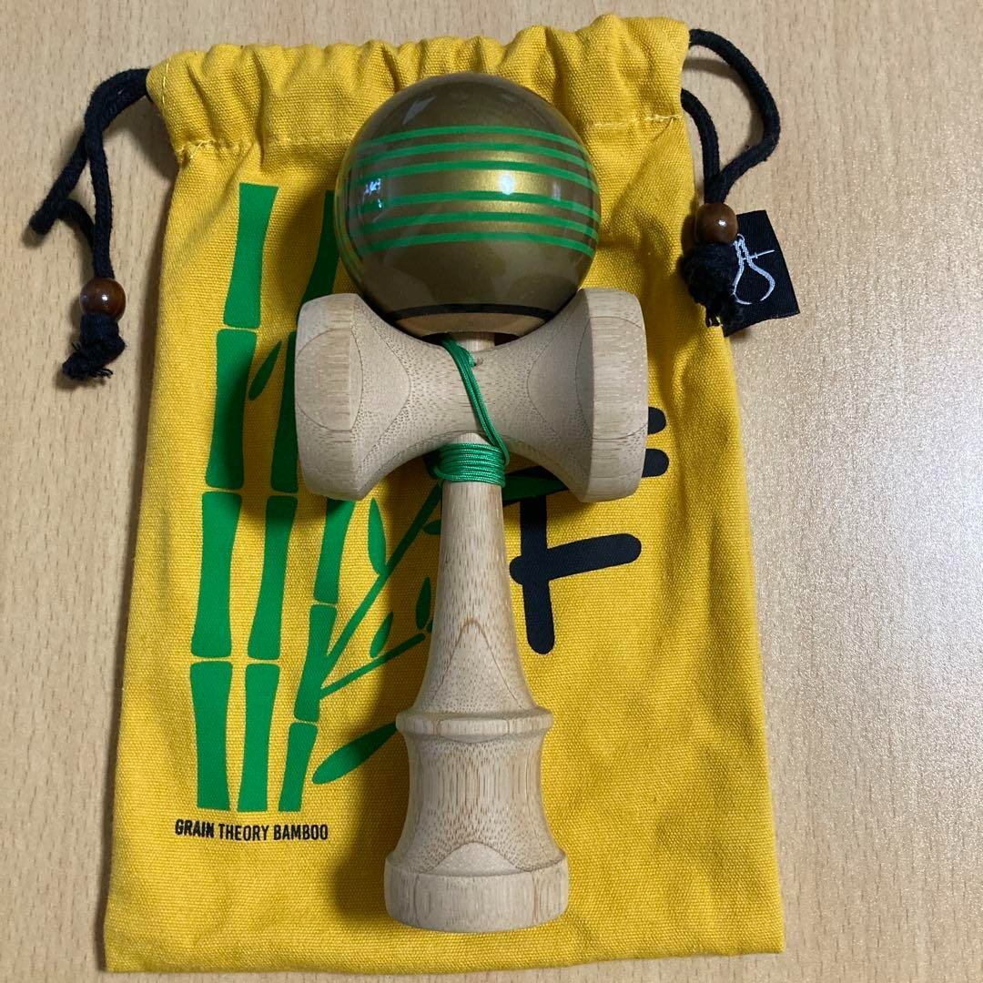 Grain theory TFモデル Grain Theory Nude Bamboo Kendama TF Model Rare With Accessories