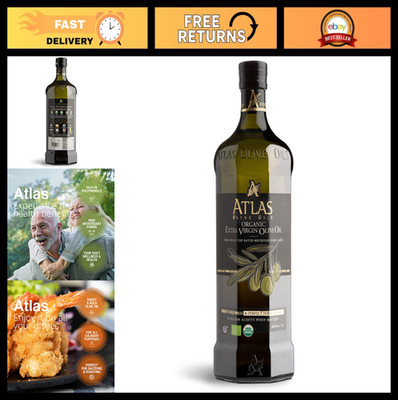 Cold Press Extra Virgin Olive Oil - Polyphenol Rich, Organic, Unprocessed, 500ml