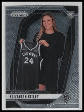 2024 Panini Prizm WNBA Elizabeth Kitley Rookie #140 Las Vegas Aces