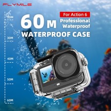 Waterproof Dive Case Cover w/ Magnetic Quick Release Port For DJI OSMO Action 6