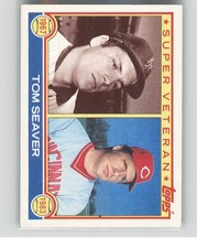 Tom Seaver 1983 Topps #581 Cincinnati Reds