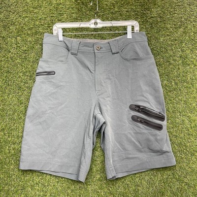 Lululemon Cadence Shorts Mens 36 Chino Pockets Outdoor Tech Stretch Grey