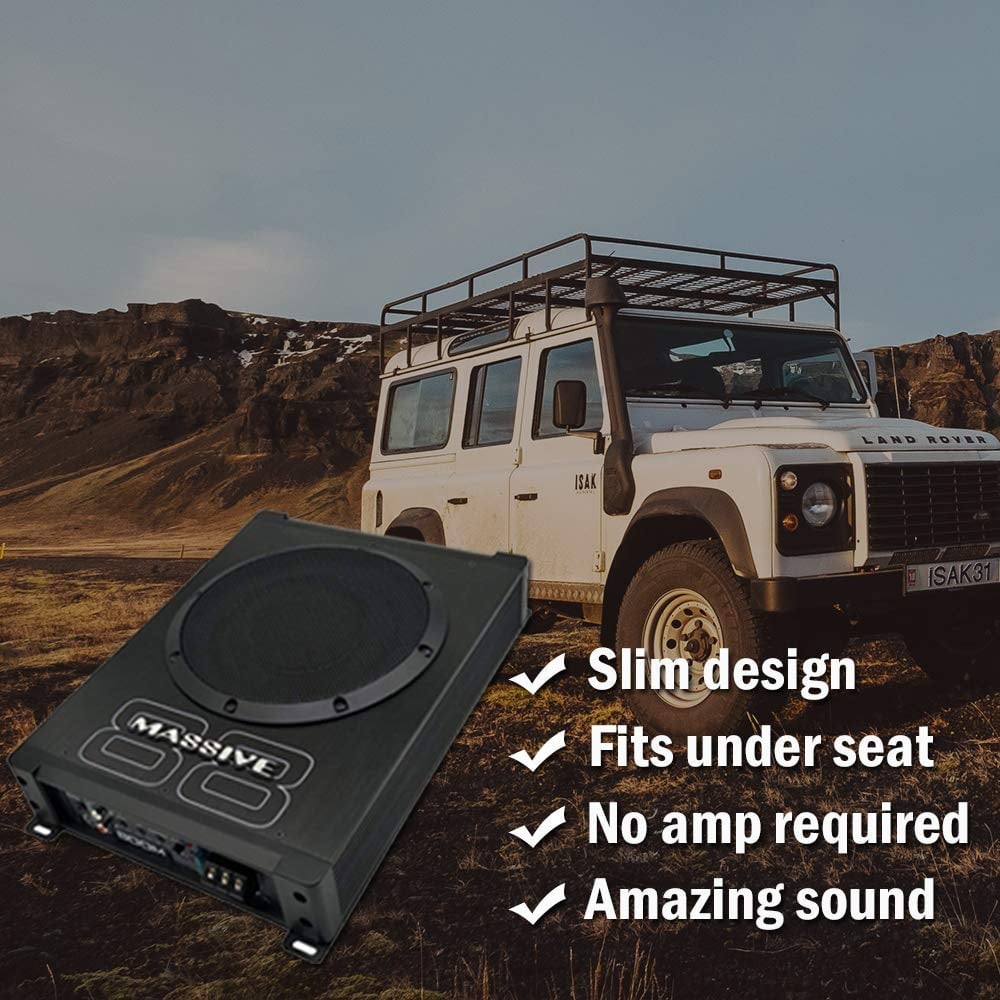 Мощный звуковой СИГНАЛ 88 Под сиденьем 8 Сабвуферов мощностью 400 Вт