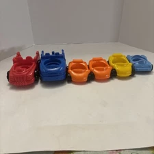 Lot Of 6 Little People Vehicles