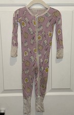 See Photos Little Sleepies Zippy Sleeper Pajamas Breakfast Buddies Print 6 12